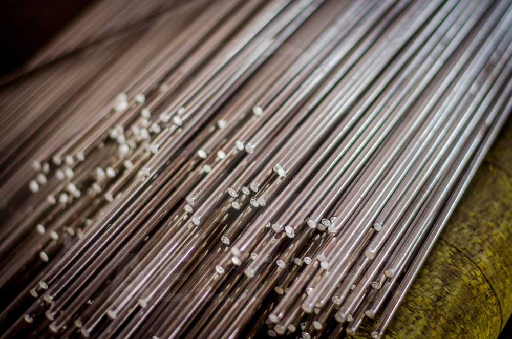 photo of nickel alloy bars