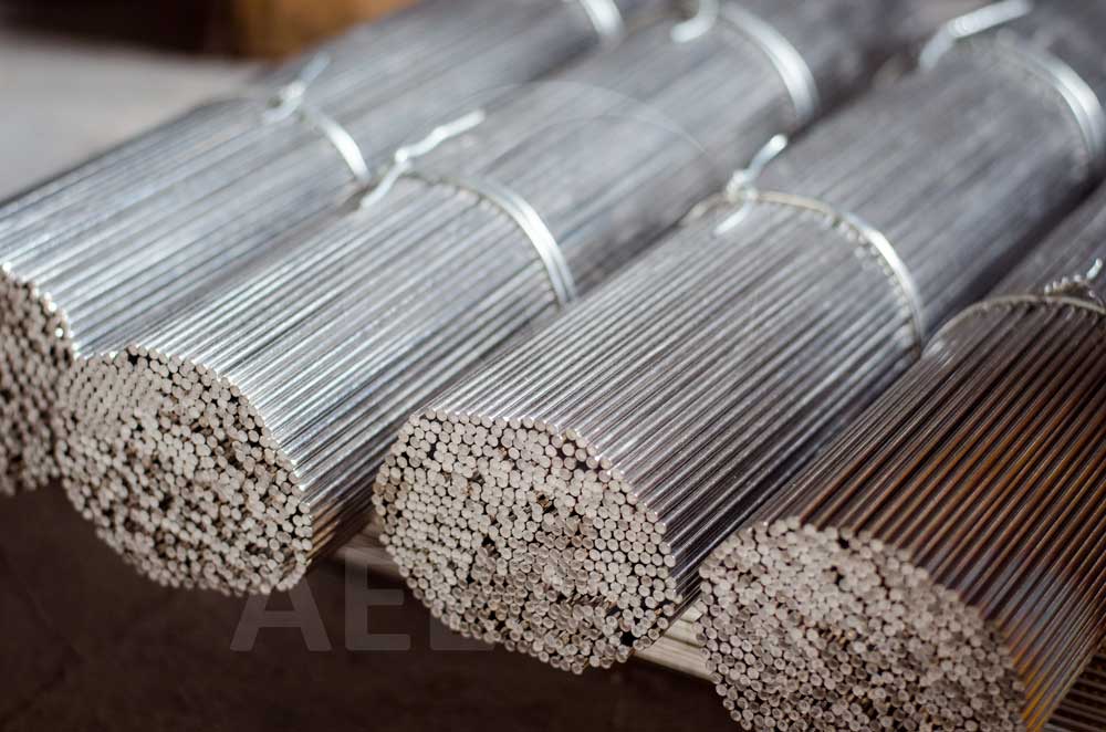 photo of nickel alloy bars