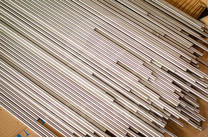 photo of nickel alloy bars