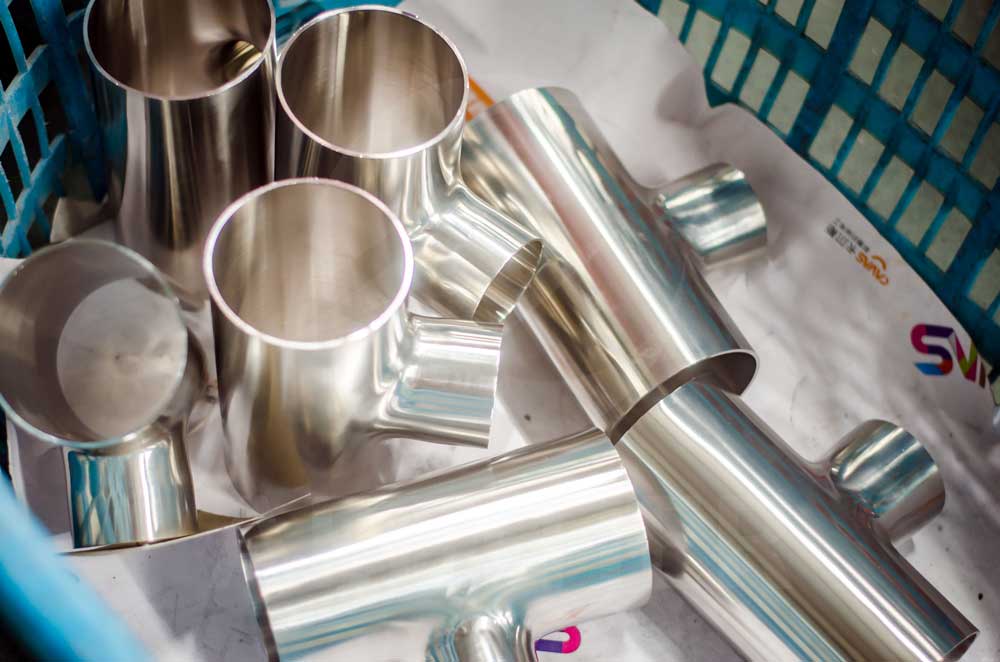 photo of nickel alloy fittings