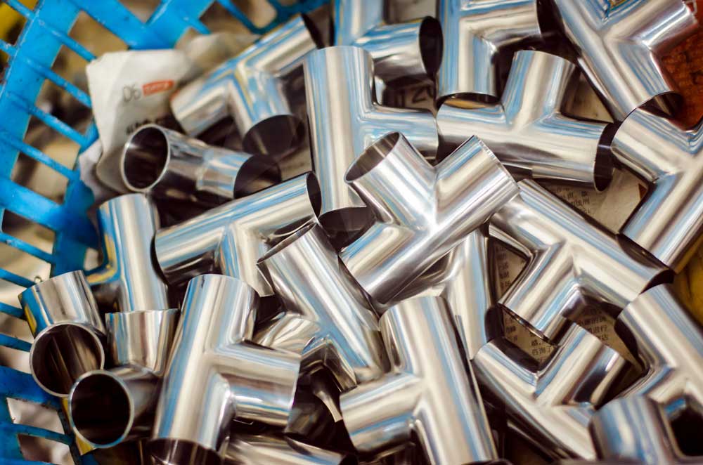 photo of nickel alloy fittings