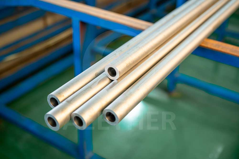 photo of nickel alloy pipes