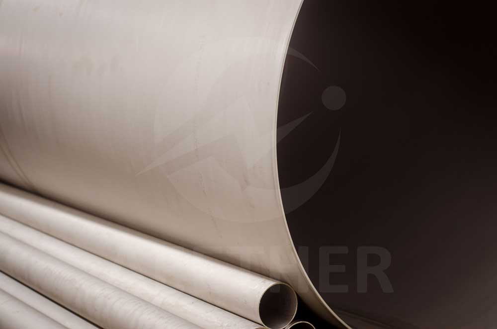 photo of nickel alloy pipes