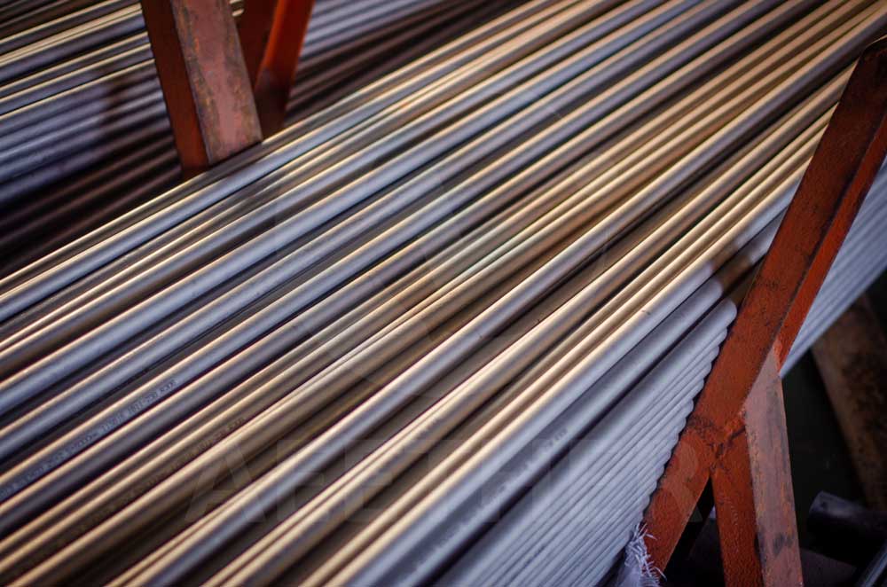 photo of nickel alloy pipes