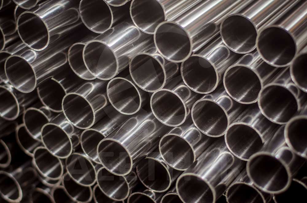 photo of nickel alloy pipes