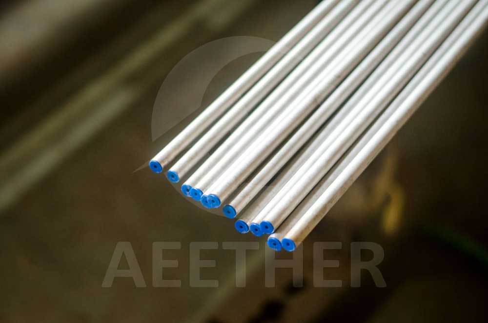 photo of nickel alloy pipes