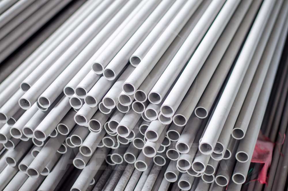 photo of nickel alloy pipes