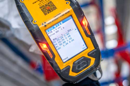 Inconel 601capillary tube PMI test