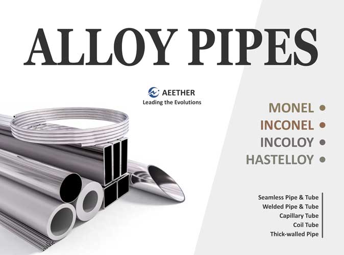 catalogue of nickel alloy pipes