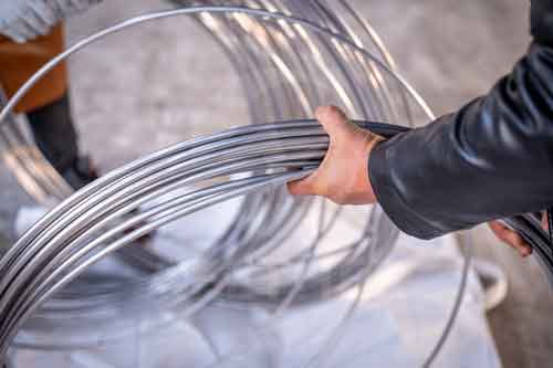 Hastelloy C-276 coil tube size inspection