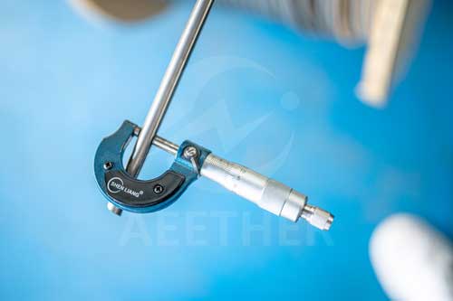 Hastelloy C-276 coil tube outer diamter inspection