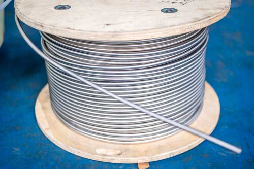 Hastelloy C-276 coil tube coiled on spool