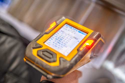 Inconel 601 plate PMI test