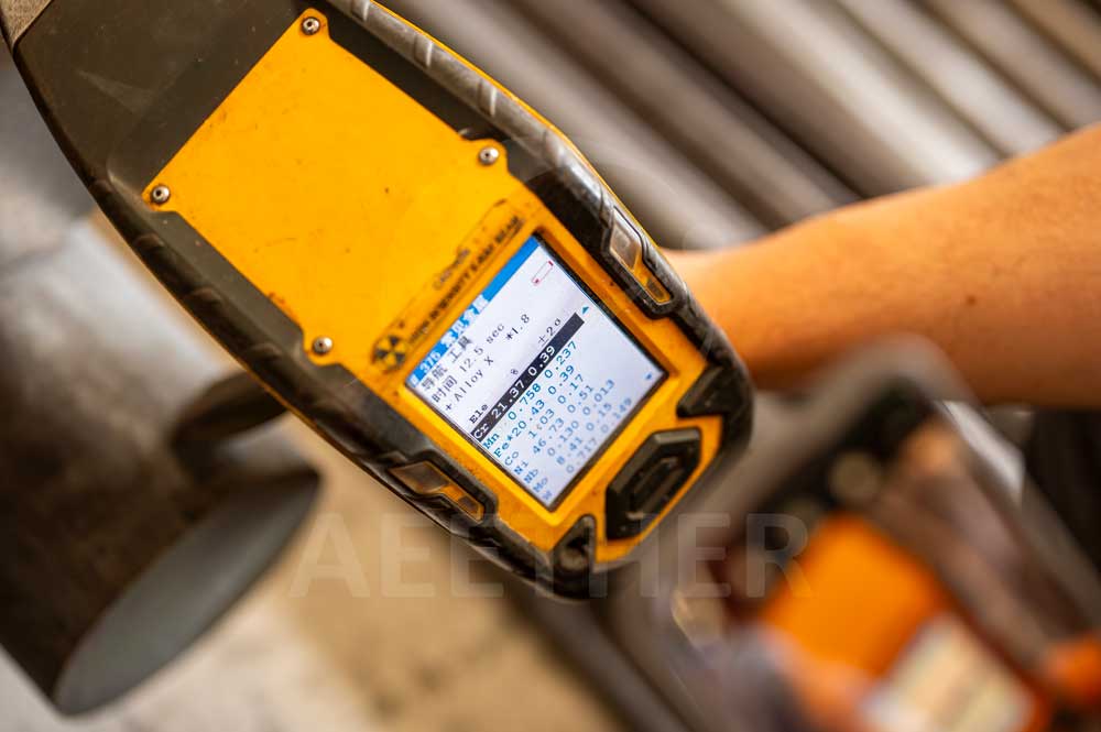 Hastelloy Xround bar & rod PMI test