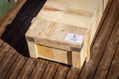 Monel R-405 round bar packaging