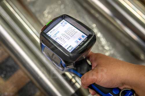 Inconel 625seamless pipe & tube PMI test