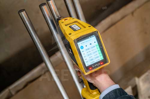 Incoloy 825seamless pipe & tube PMI test