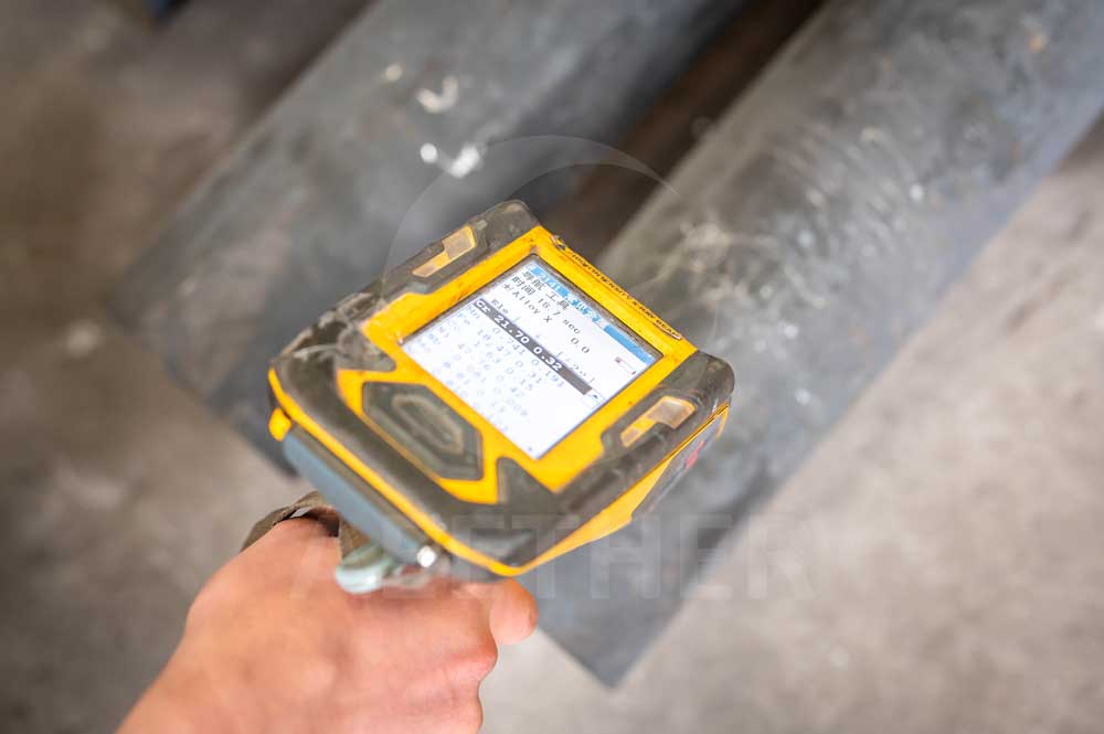 Hastelloy Xseamless pipe & tube PMI test