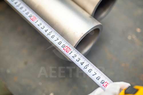 Inconel 686 seamless pipe length inspection