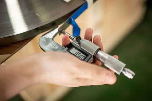 Incoloy 800 strip thickness inspection