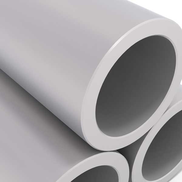Photo of pickled seamless pipe tube