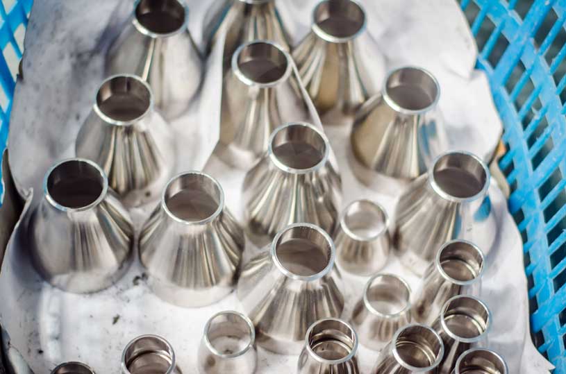 Polishing of fittings